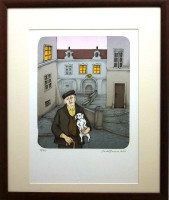 Iva Hüttnerová - Na Jánském vršku ( Praha ) - grafika 